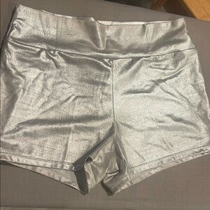 Silver Women's Shorts